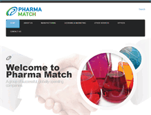 Tablet Screenshot of pharmamatch.nl
